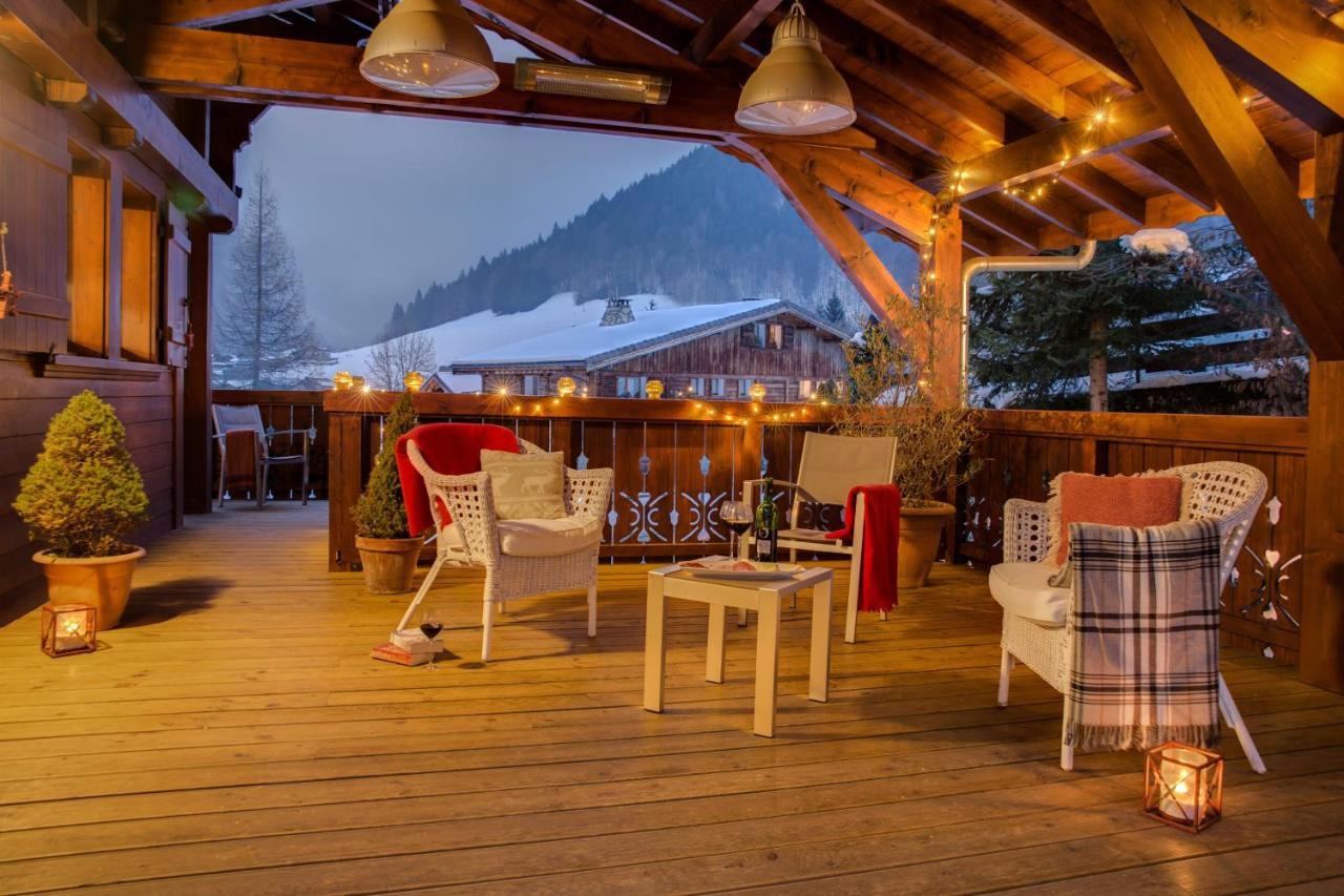 Вилла Simply Morzine - Chalet Des Montagnes Экстерьер фото