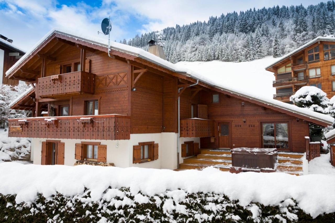 Вилла Simply Morzine - Chalet Des Montagnes Экстерьер фото