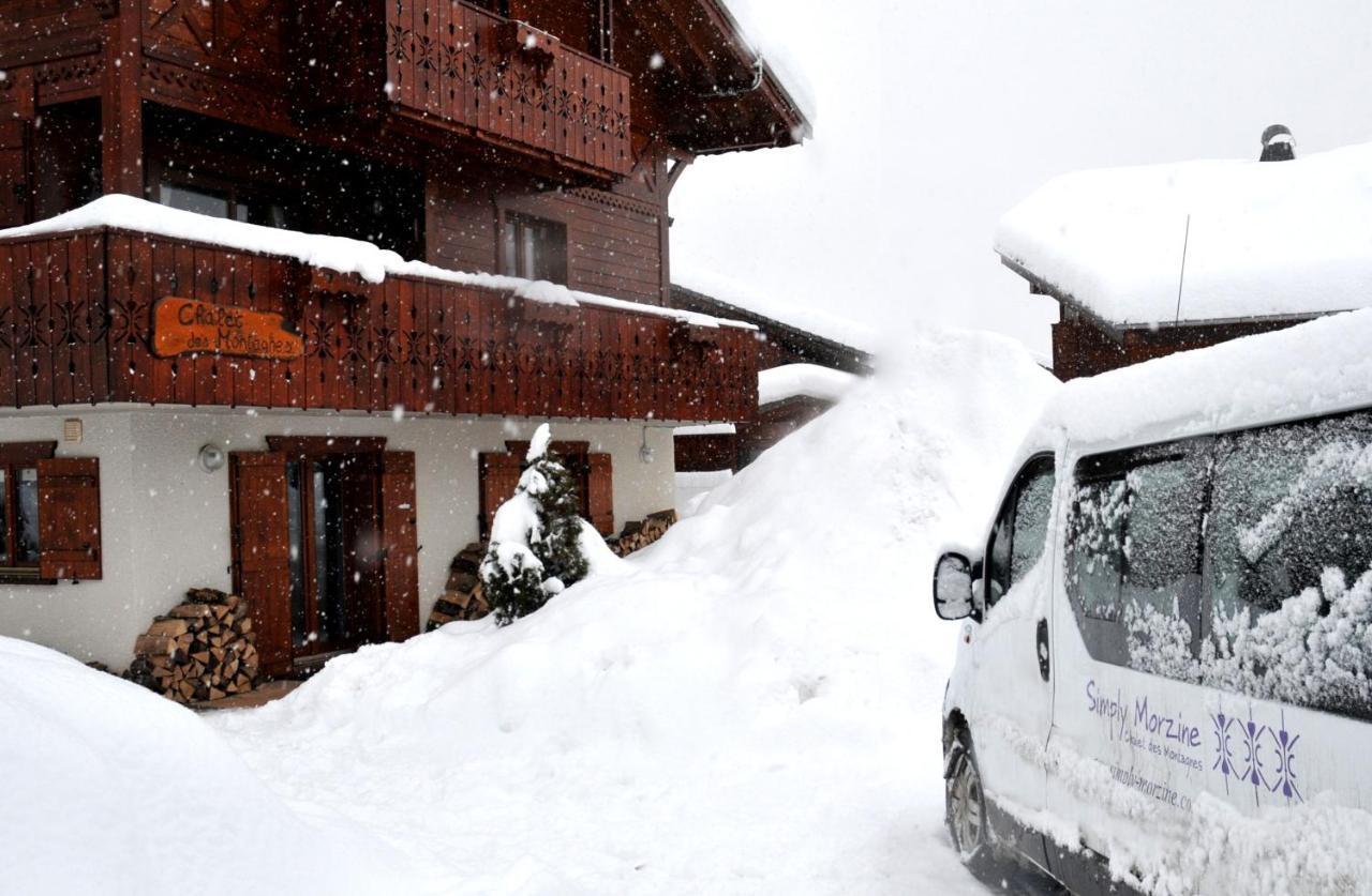 Вилла Simply Morzine - Chalet Des Montagnes Экстерьер фото