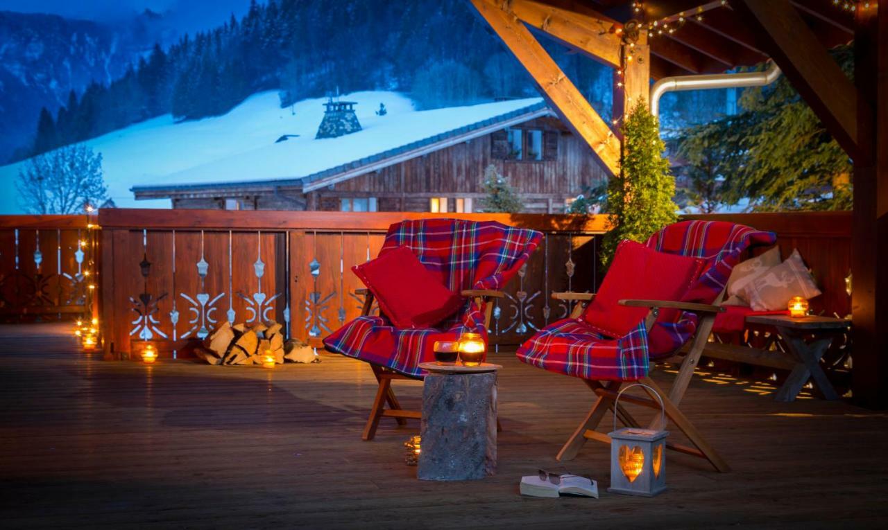 Вилла Simply Morzine - Chalet Des Montagnes Экстерьер фото