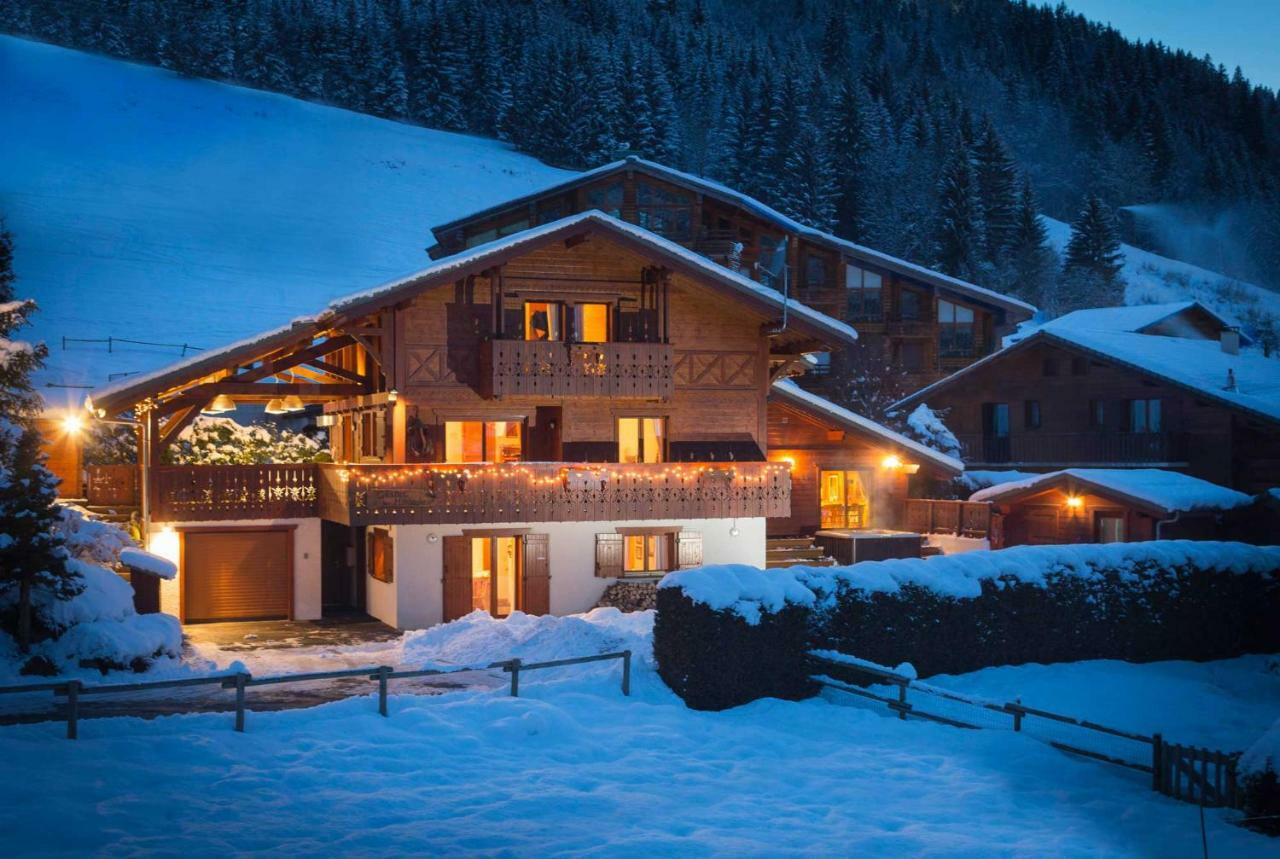 Вилла Simply Morzine - Chalet Des Montagnes Экстерьер фото