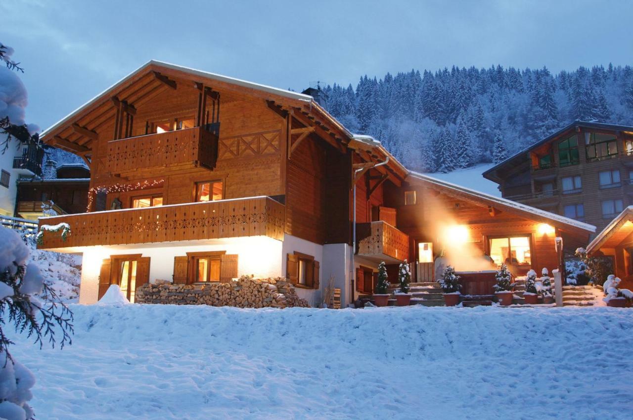 Вилла Simply Morzine - Chalet Des Montagnes Экстерьер фото
